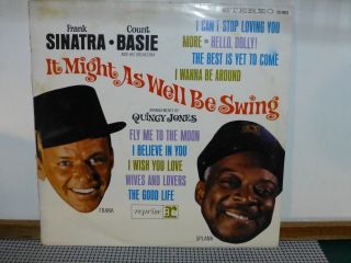 Frank Sinatra - Count Basie It Might As Well Be Swing Near Germany Import L
