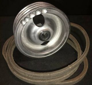 Vtg Delta Rockwell Unisaw 3 Grove Pulley Lta 431 3/4” Bore 5 1/2” Od