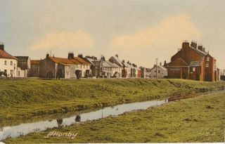 R England Cumberland Old Picture Postcard English Cumbria Collecting Allonby