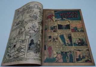 MARVEL COMICS 1 RARE 1939 FACSIMILE EDITION (FN/VF) SUB - MARINER & HUMAN TORCH 3