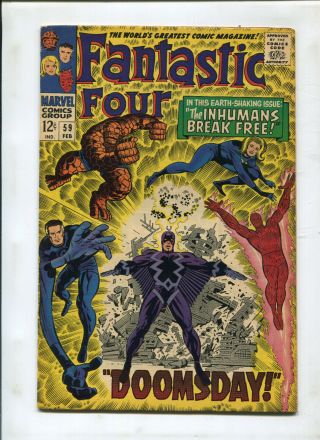 Fantastic Four 59 (7.  0) Inhumans Appearance