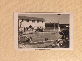 Vintage Rppc,  Swimming Pool,  Guantanamo Bay Cuba