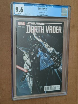 Star Wars Darth Vader 1 1st Print 1:50 Campbell Variant Cgc 9.  6 Nm,