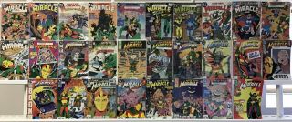 Mister Miracle 1 2 3 4 5 6 7 8 9 10 11 12 - 28 Vf,  1989 1 - 28 Complete Dc Comics