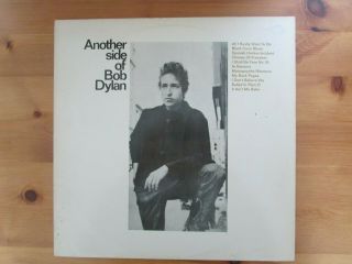 Bob Dylan Lp / Another Side Of (first Press Vg / Vg 1967)