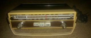 Sharp Fx - 27a Am/fm In Dash Car Stereo Portable Transistor Radio Vintage Antique