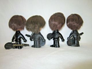 THE BEATLES REMCO DOLLS SET OF FOUR WITH INSTRUMENTS - Rare Vintage 1964 3