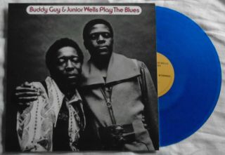 Buddy Guy & Junior Wells Play The Blues Lp Audiophile Blue Wax Eric Clapton Nm