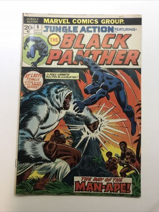 Jungle Action Featuring The Black Panther 5 Marvel Comocs