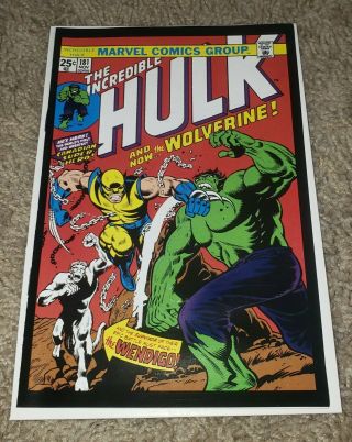 The Incredible Hulk 181 Mini Comic 1st Appearance Wolverine Vf/nm