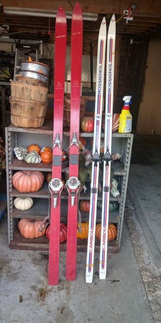 Rare 81 " Vintage Head 800 Jean - Claude Killy Downhill Competition Skis 1970s