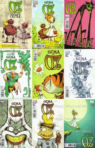 Ozma Of Oz (9) Comic Set 1 2 3 4 5 6 7 8,  Primer 1st Print Wizard Oz Series