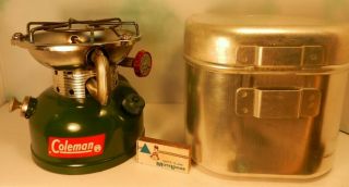 Vintage Coleman Sportster Stove & Kit 502 - 800 W Box Fully Great Shape