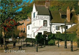 Picture Postcard Nottingham,  Ye Olde Trip To Jerusalem Inn