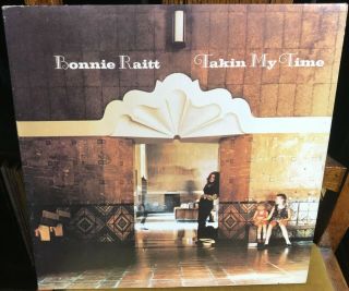 Bonnie Raitt Takin My Time 1976 Us Warner Bros Reissue Vinyl Lp