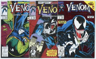 Venom: Lethal Protector 1 - 6 Complete Set Avg.  Nm/nm,  9.  4/9.  6 Marvel 1993 B