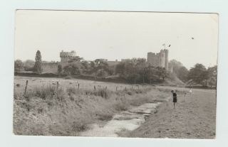 Castles Caldicot Castle Real Photo By Wye Valley Studios Old Postcard