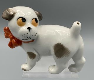 German Porcelain Cartoon Bonzo Dog Figurine By Gotha Pfeffer