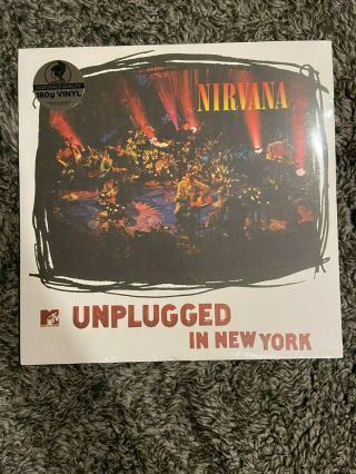 New/sealed - Nirvana - Mtv Unplugged In York 180g Lp Vinyl Record