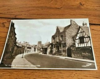 Gloucestershire,  The Vicarage Gloucester Street Winchcombe Old Postcard