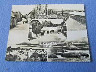 Wales Newport Real Photo Old Postcard