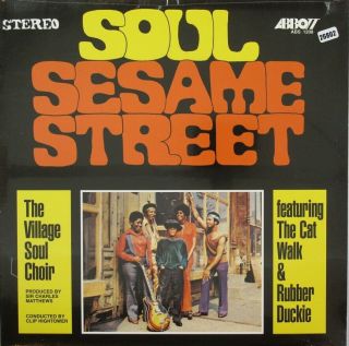 Village Soul Choir Lp,  Soul Sesame Street (abbott Us Issue)