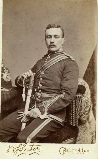Military Captain Charles Hunt - Kings Shropshire Light Infantry Regiment Soldier