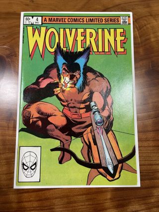 Wolverine Limited Series 4 Nm (1982) Frank Miller - Unread (a)