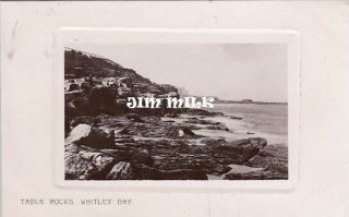 Old Postcard Table Rock Whitley Bay