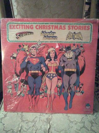 Exciting Christmas Stories With Superman Wonder Woman And Batman