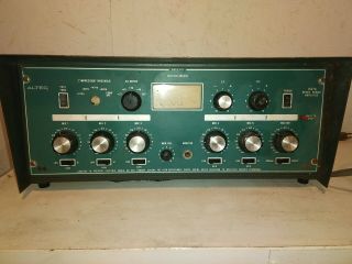 Vintage Altec Lansing 1607a Mixer Solid State Amplifier Transistor Amp