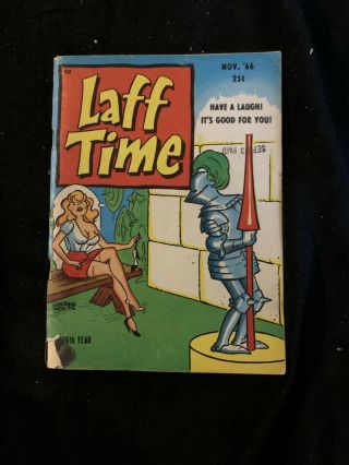 Laff Time March 1966 Vintage Very Rare Hard To Find