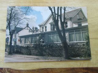 Wales Merthyr Tydfil Treganna Hotel Old Postcard