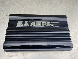 Vtg US Amps USA 150 Car Audio Amplifier Amp Stereo Clear Top World Class 2