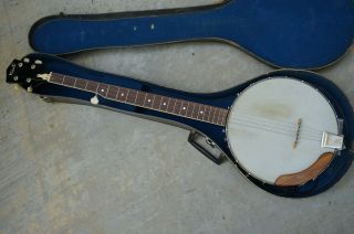 Vintage Kent 5 String Banjo Open Back Japan