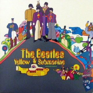 The Beatles‎–yellow Submarine 180g Lp 2017 Re Apple Records Uk Remastered Ex/ex