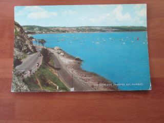 Wales Mumbles The Knab And Swansea Bay 1967 Old Postcard