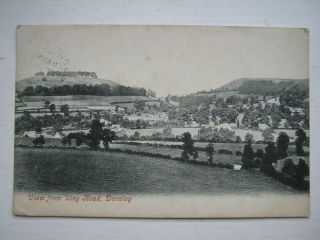Old Postcard - View From Ulley Road,  Dursley - Posted 1905