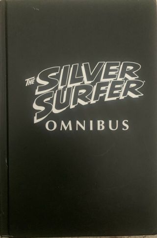 Silver Surfer Omnibus Vol.  1 By Stan Lee: With Missing Dust Jacket A1