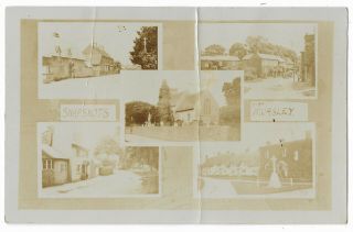 Buckinghamshire Snapshots Mursley Nr Winslow Rp Vintage Postcard 26.  12