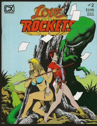 Love And Rockets 2 (spring 1983,  Cx Comics) Hernandez Bros,  1st Printing Vf (,)