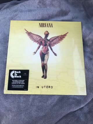 Nirvana In Utero 180 Gram Record Lp Vinyl