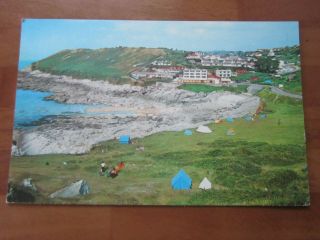 Wales Swansea Limeslade Bay Old Postcard