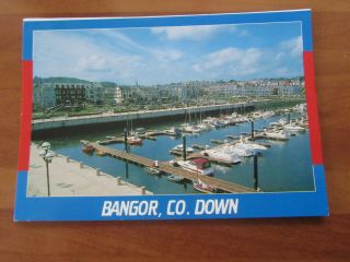 Ireland Bangor Co Down By John Hinde 2/ni - 282 Old Postcard