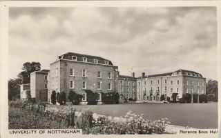 A England Nottinghamshire Old Antique Postcard English Nottingham University