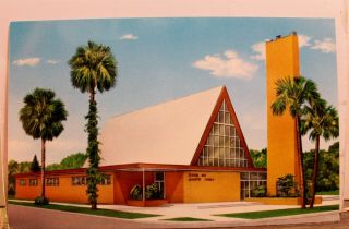 Florida Fl Jacksonville Seventh Day Adventist Postcard Old Vintage Card View Pc