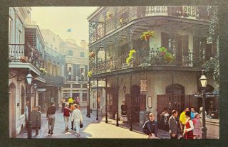 Disneyland Anaheim Vintage Postcard – Orleans Square - Dt - 35946 - C