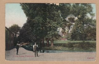Old Card Water Lane Chesham Around 1910 Amersham Missenden