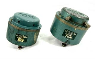 Vintage Altec Lansing 802d Horn Drivers Pair W/ One Symbiotik Diaphragm