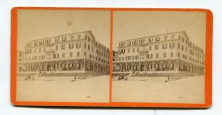 Old Orchard Beach,  Maine Old St Cloud Hotel Stereoview By Gooding